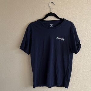 Hurley Men's Dark Blue Short Sleeve Tee